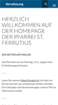 Mobile Screenshot of ferrutius.org