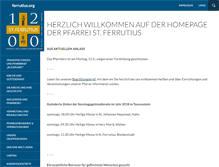 Tablet Screenshot of ferrutius.org
